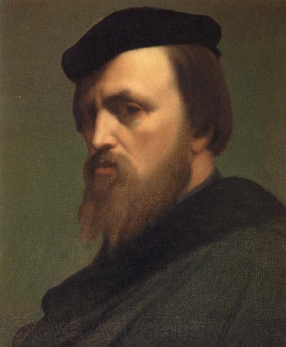 Hippolyte Flandrin Self-Portrait France oil painting art